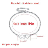 634D Matching Heart Distance Bracelets Friendship Gift for Sisters Besti