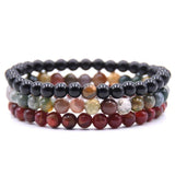 Hematite Natural Stone Beads Bracelet for Men