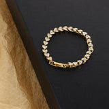 Classic Inlaid Zircon Earrings Retro Banquet Jewelry