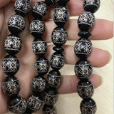 12*14mm 33 Ke Muslim Prayer Bracelet Pendant Tassel Islamic Worship Bracelet