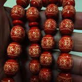 12*14mm 33 Ke Muslim Prayer Bracelet Pendant Tassel Islamic Worship Bracelet