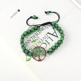 Tree of Life Beaded Bracelet Hand Winding