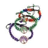 Tree of Life Beaded Bracelet Hand Winding