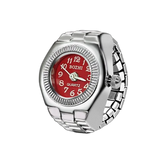 Vintage Rings Punk Elastic Adjustable Timetable Quartz Ladies Fade Resistant