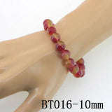 Tourmaline Natural Stone Beads Bracelet 6-12mm Round Gems