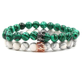 Opal Pine Beads Bracelet Natural Stone Jewelry
