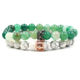Opal Pine Beads Bracelet Natural Stone Jewelry