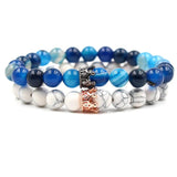 Opal Pine Beads Bracelet Natural Stone Jewelry