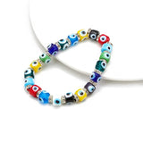 Colorful Evil Eye Bead Bracelet for Women Girls BD472