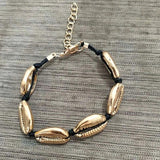 Alloy Sea Shell Charm Pendant Bracelet Jewelry for Women
