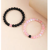 Bohemian Bead Bracelet Set for Couples
