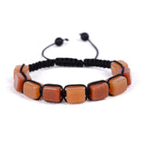 7 Chakras Crystal Beads Woven Bracelet