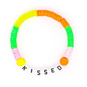 Boho Heishi Disc Beads LOVE Letter Bracelet