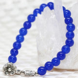 Vintage Stone Bead Bracelet for Women, 7.5 inch