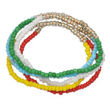 Boho Women Seed Beads Bracelet Beach Style Hand Jewelry