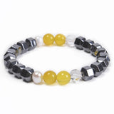Hematite Beads Bracelet Magnetic Therapy Health Care
