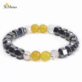 Hematite Beads Bracelet Magnetic Therapy Health Care