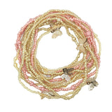 Bohemian Bead Bracelet Cuff Bangle Multilayer Charm Statement Jewelry