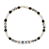 Beaded bracelet Crystal Letters LOVE Set Hand knitted Adjustable Bohemian