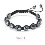 Hematite Stone Beads Bracelet Jewelry