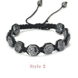 Hematite Stone Beads Bracelet Jewelry