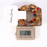 Bohemian Tree of Life Bracelets for Women Bangle Tassel Bead Chains