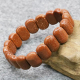 Glass Lucky Stone Bracelet Hand Chain 7inch Women Girls Jewelry Christmas