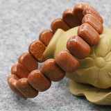 Glass Lucky Stone Bracelet Hand Chain 7inch Women Girls Jewelry Christmas