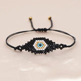 Personalized Devil's Eye Beaded Bracelet
