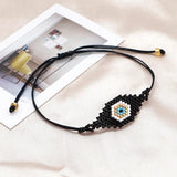 Personalized Devil's Eye Beaded Bracelet