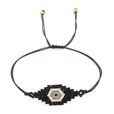 Personalized Devil's Eye Beaded Bracelet