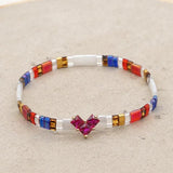 Hand Woven Tira Rice Ball Bracelet Bohemia Beaded Bracelet