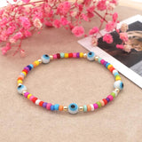 Colorful Evil Eye Beads Bracelets for Women