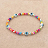 Colorful Evil Eye Beads Bracelets for Women