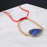 Natural Stone Lapis Lazuli Bracelet for Women Girls