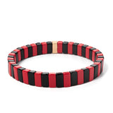 Colorful Enamel Boho Beads Bracelets for Women