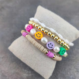 Freshwater Pearl Heishi Eye Bracelet for Girl