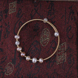 Baroque Pearl Bracelet Bangle Open Cuff Bangles Wedding