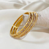 Stainless Steel Zirconia Bracelet PVD Plated Bangle Gift