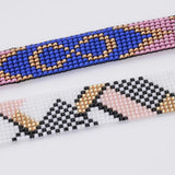 Geometric Bohemian Rice Bead Bracelet