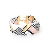 Geometric Bohemian Rice Bead Bracelet