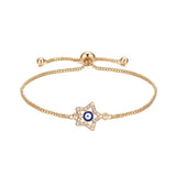 Lucky Evil Eye Charm Bracelet for Women