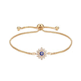 Lucky Evil Eye Charm Bracelet for Women