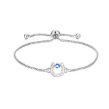 Lucky Evil Eye Charm Bracelet for Women