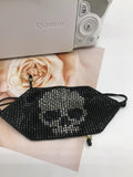 Fringed Earrings Retro Skull Beading Alloy Ma'am Rice Bead Earrings