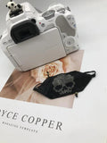 Fringed Earrings Retro Skull Beading Alloy Ma'am Rice Bead Earrings