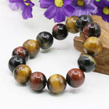 Natural Tiger Eye Stone Bracelet DIY Hand Jewelry Making