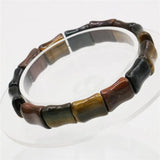 Natural Tiger Eye Stone Bracelet DIY Hand Jewelry Making