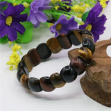 Natural Tiger Eye Stone Bracelet DIY Hand Jewelry Making