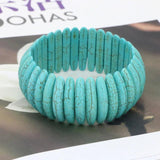 Turkey Stone Elastic Bracelet DIY Jewelry